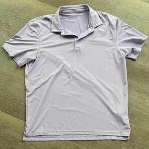 Vineyard Vines Men's Light Purple Striped Polo
